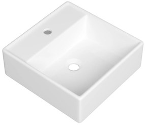 Gamma Gina, umývadlo na dosku 415x380x147 mm, biela lesklá, GMA-UC-GINA