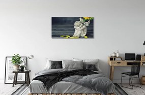 Obraz na plátne Spacie anjela slnečnica 120x60 cm