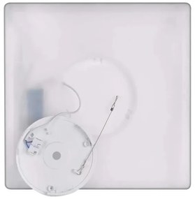 LED Stropné svietidlo FLORI LED/22W/230V 4000K čierna 42x42 cm