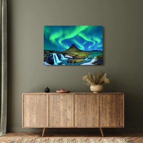 Obraz - Kirkjufell, Island (90x60 cm)
