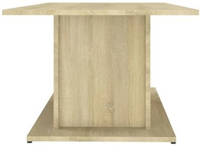 Konferenčný stolík, dub sonoma 102x55,5x40 cm, kompozitné drevo