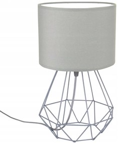 Stolná lampa Indigo, 1x textilné tienidlo (výber zo 7 farieb), (výber z 3 farieb konštrukcie)