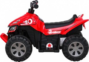 Ramiz Najrýchlejšia batériová štvorkolka pre deti Červená + 25W motor