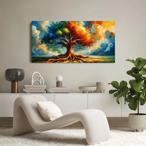 Obraz strom života v žiare slnka