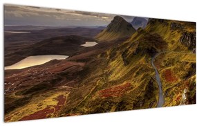 Obraz škótskych hôr (120x50 cm)