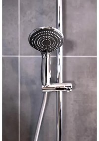 WENKO 23992100 - Sprchová hlavica Systém úspory vody 9,5x9,5 cm lesklý chróm/sivá