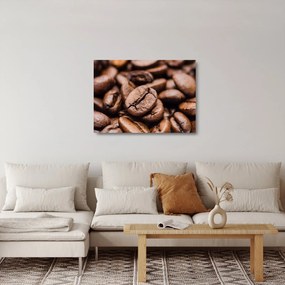 Sklenený obraz kávových zŕn (70x50 cm)