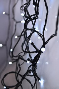 LED vonkajšia vianočná reťaz - 50 LED - 8 funkcií - časovač