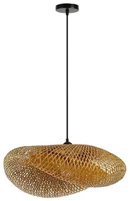 Immax 08269L - Luster na lanku HILO 1xE27/40W/230V pr. 60 cm bambus IM1359