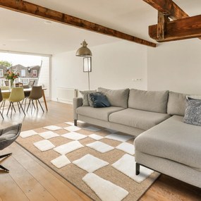 Dywany Łuszczów, Kusový koberec Spark 0710A beige/cream, 180x270, béžová, chodba / predsieň