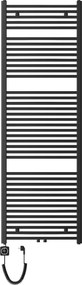 Mexen Ares, elektrické vykurovacie teleso 1800 x 600 mm, 1200 W, čierna, W102-1800-600-6120-70