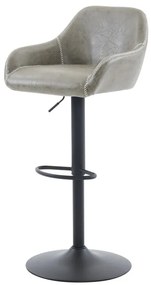 Autronic BONTEC Barová stolička, hnedá, ekokoža, AUB-716 BR3 Farba: Šedá