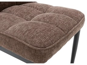 Hnedé jedálenské stoličky v súprave 2 ks Damon – Marckeric