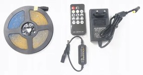 ECOLIGHT COB LED pásik 35W - 24V - 320 - 5M - 6000k - studená farba + diaľkový ovládač