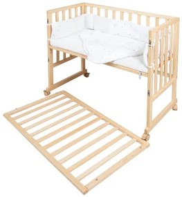 roba Prístelka 3 v 1 Safe asleep (prírodný lak)  (100397089)