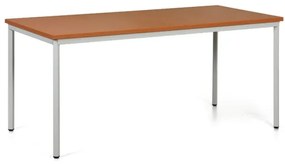Jedálenský stôl TRIVIA, svetlo sivá konštrukcia, 1600 x 800 mm, čerešňa