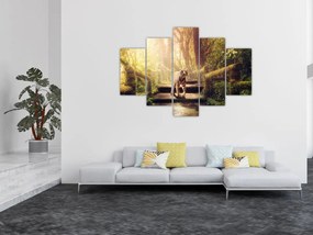 Obraz tigra (150x105 cm)