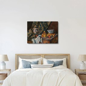 Obraz - Paul Cézanne, Still Life with Apples and Peaches, reprodukcia (70x50 cm)