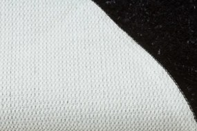 Kúpeľňový koberček SANTA čierny kruh