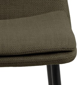 Kaki jedálenská stolička Becca – Actona