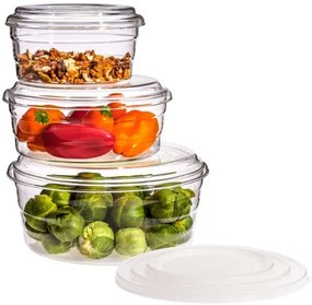Trendglas Jena sada misiek s vekami Centric 3 ks