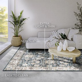 Kusový koberec Imagination New 106044 Blue/Cream z kolekcie Elle, 160x230, modrá, obývacia izba, ELLE Decoration