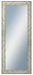 DANTIK - Zrkadlo v rámu, rozmer s rámom 50x120 cm z lišty TRITON široký strieborný (2950)