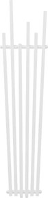 Mexen Omaha, vykurovacie teleso 1800 x 420 mm, 655 W, biela, W208-1800-420-00-20