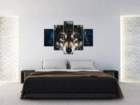 Obraz - Vlk (150x105 cm)