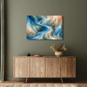 Obraz - Abstraktný prúd (90x60 cm)