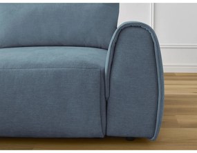 Modrá rohová pohovka Aden – Bobochic Paris