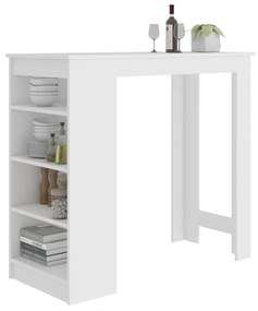 Barový stôl Ruto biely