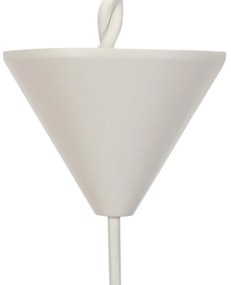 Závěsný lustr Aigo bílý