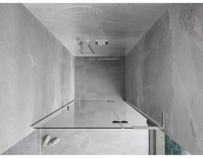 Mexen Mist-H L, 1-krídlové sprchové dvere pravé 80 cm, číre sklo, chrómový profil, 8A5L-080-000-01-00-P