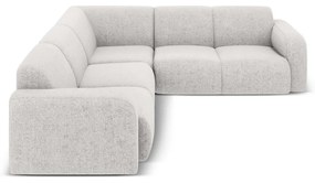 Svetlosivá rohová pohovka (variabilná/do L) Molino – Micadoni Home