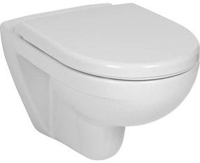 JIKA H8663810000001- Závesné WC + WC sedátko LYRA duroplast/biela