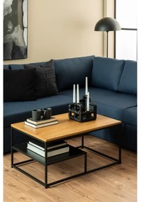 Konferenčný stolík CORA dub/čierna