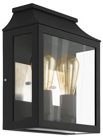 Eglo 97294 - Vonkajšie nástenné svietidlo SONCINO 2xE27/60W/230V