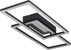 Searchlight 55624BK - LED stmievateľné stropné svietidlo OVALOID LED/40W/230V 3000K 30x75 cm