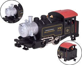 Jokomisiada Elektrický vlak, klasická parná lokomotíva s riadiacou jednotkou H0 1:87 RC0643