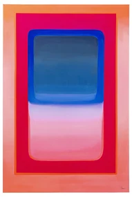 Tendency obraz ružový 150x100 cm