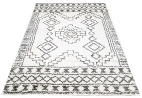 Kusový koberec shaggy Panga krémový 200x290cm