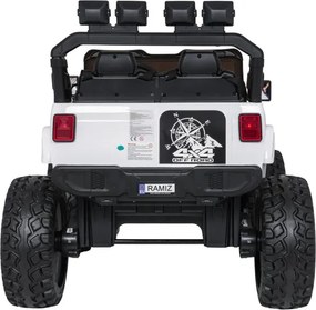 Elektrické autíčko Extreme Sport 4x4 biele