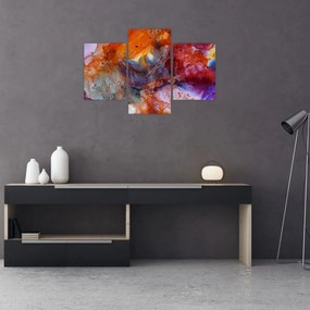 Obraz - Abstraktné atramentové umenie (90x60 cm)