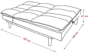 Rozkladacia pohovka Catini LYONA