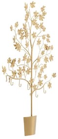 Leafline nástenný vešiak zlatý 93cm