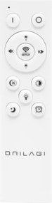 BRILAGI - Stmievateľné LED stropné svietidlo MODERN LED/67W/230V 46x55 cm + DO