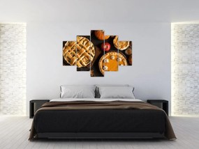 Obraz - Tekvicový koláč (150x105 cm)