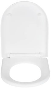 WENKO 24988100-WC sedátko EXCLUSIVE 45x36,5 cm biela/strieborná