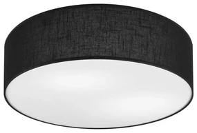 Lamkur Stropné svietidlo SIRJA DOUBLE 4xE27/15W/230V pr. 45 cm čierna LA48161